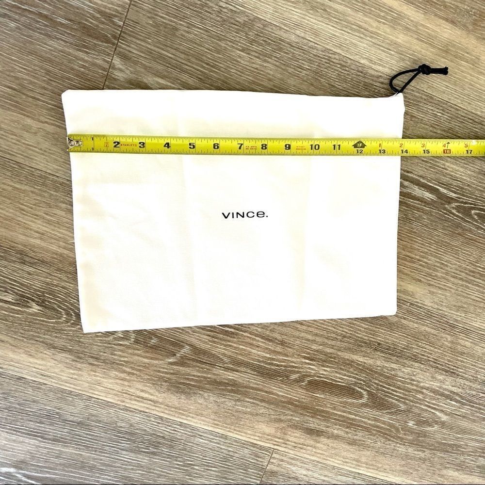 Vince white small drawstring dust bag - Picture 6 of 6